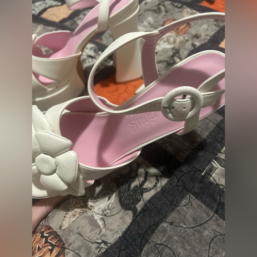 Sugar Thrillz Carefree Muse Platform Sandals - Brand New without tags. - Picture 6 of 10